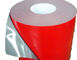 Material material do PE da liberação acrílica vermelha do forro da fita da espuma para a decoração